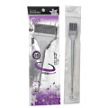 Tinting Brush Plastic Handle Soft Nylon Bristles Salon Tinting Bleaching Hair Coloring Brush